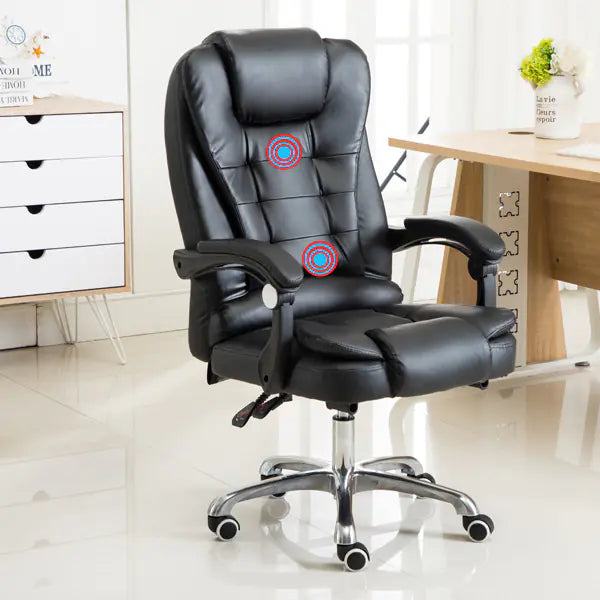 Ergonomic Reclining Office Chair with Massage