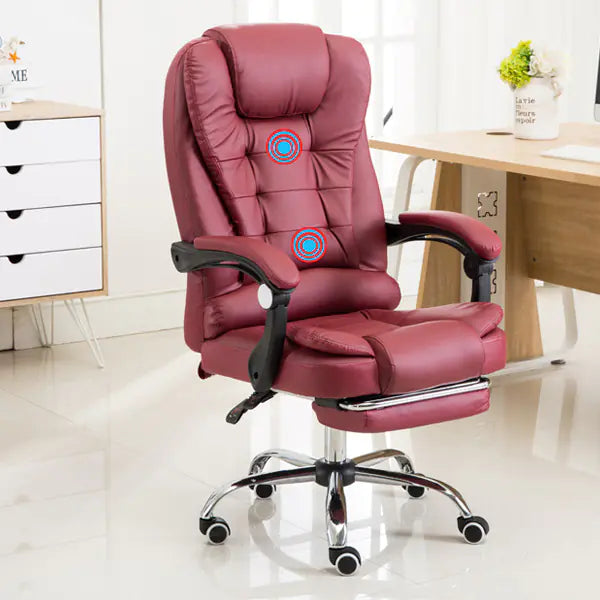 Ergonomic Reclining Office Chair with Massage