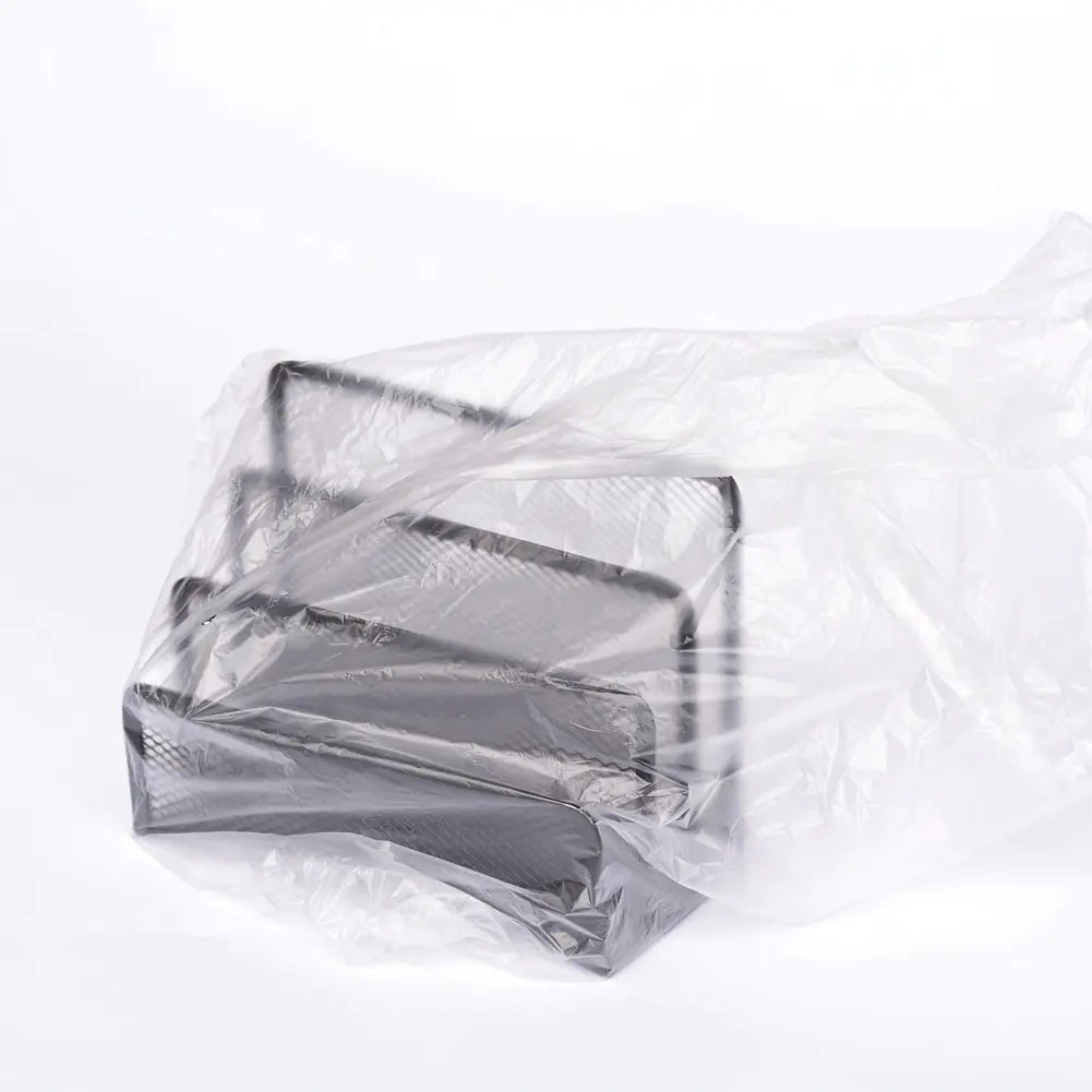 Metal Mesh Bookshelf with Wire Bookends